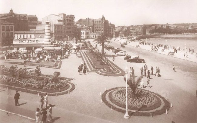 El Náutico y la playa de San Lorenzo